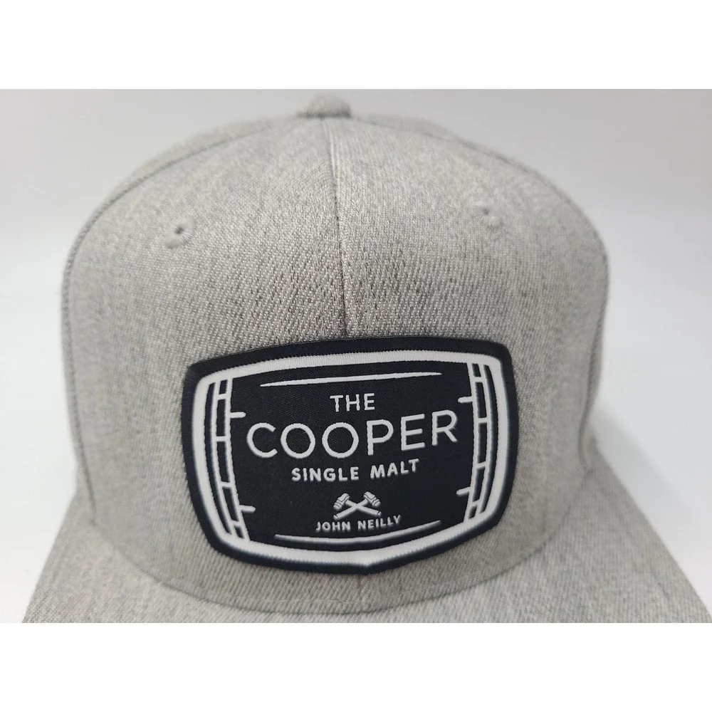 The Cooper Single Malt Scotch Whiskey John Neilly‎ Snapback Hat Cap Wool Blend